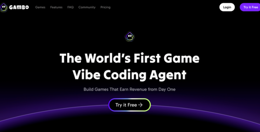 Gambo – AI游戏开发Agent，支持创作者自定义游戏场景和关卡设计，增强游戏的可定制性。