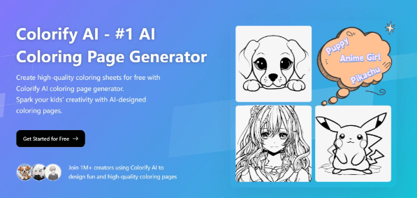 Colorify AI – AI图像上色工具，上传照片后可立即看到上色效果